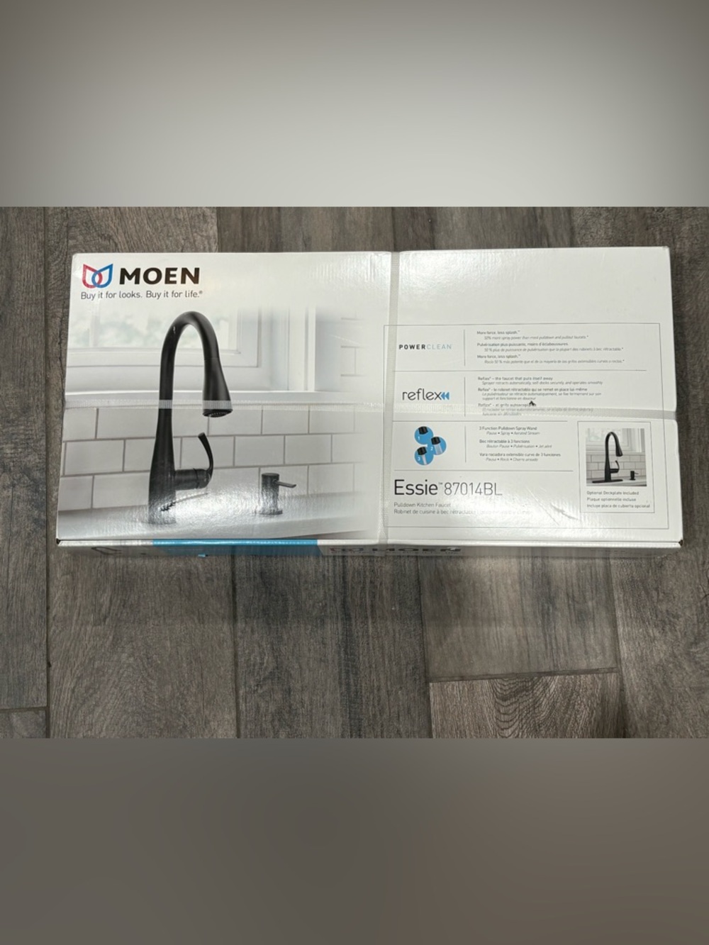 Moen Essie Faucet in Matte Black Finish